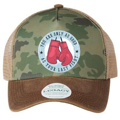 You Are Only As Good As Your Last Fight Boxing Legacy Tie Dye Trucker Hat