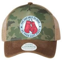 You Are Only As Good As Your Last Fight Boxing Legacy Tie Dye Trucker Hat