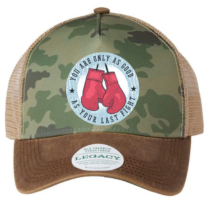 You Are Only As Good As Your Last Fight Boxing Legacy Tie Dye Trucker Hat