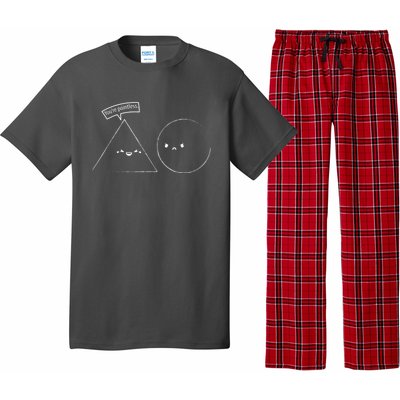 You Are Pointless Sarcasm Novelty Merch Math Funny Math Pajama Set