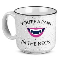 You're A Pain In The Neck Funny Vampire 15oz Campfire Ceramic Mug