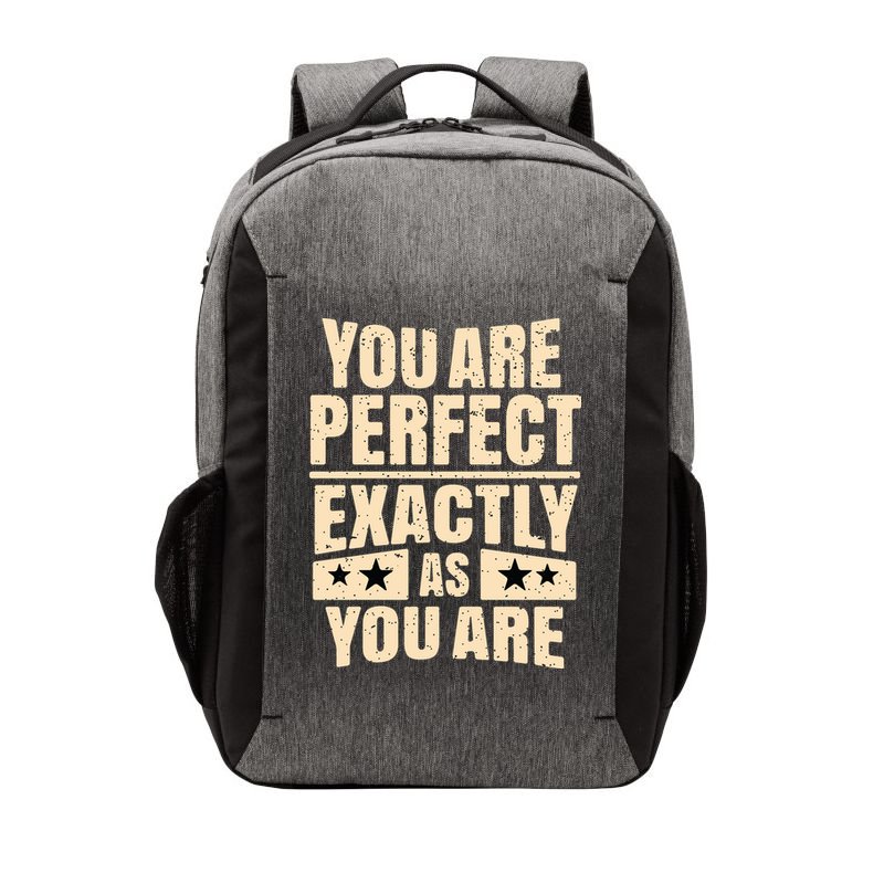 You Are Perfect Exactly As You Are Vector Backpack