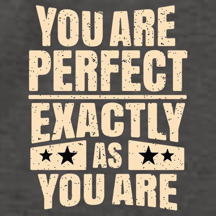 You Are Perfect Exactly As You Are Vector Backpack