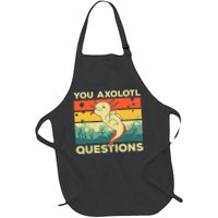 You Axolotl Questions Art For Axolotl Lover Apron