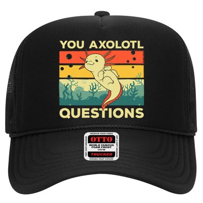 You Axolotl Questions Art For Axolotl Lover Hat