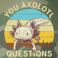 You Axolotl Questions Retro Funny Reptile Legacy Tie Dye Trucker Hat