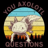 You Axolotl Questions Retro Funny Reptile Mug