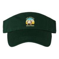 You Axolotl Questions Retro Funny Reptile Visor