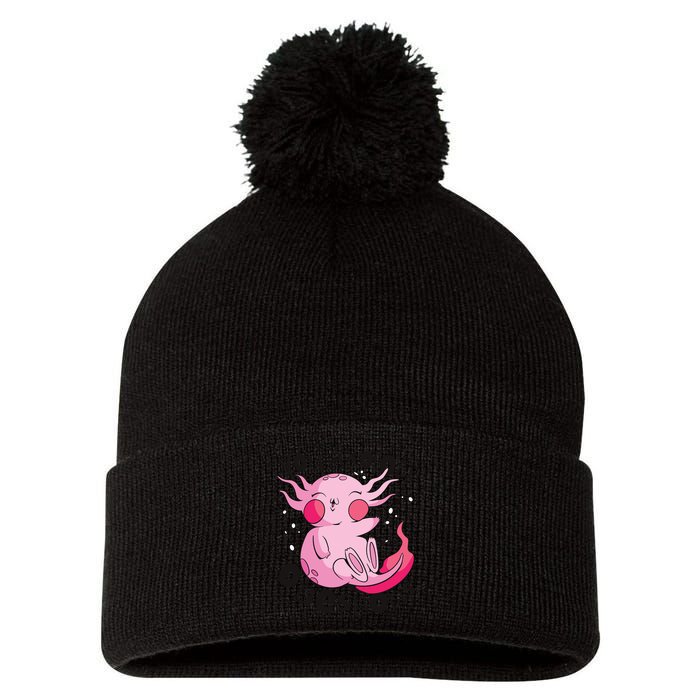 You Axolotl Questions Funny Pom Pom 12in Knit Beanie