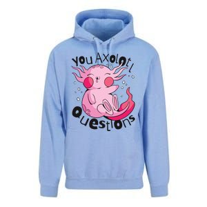 You Axolotl Questions Funny Unisex Surf Hoodie