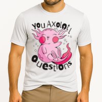 You Axolotl Questions Funny Performance Shirt