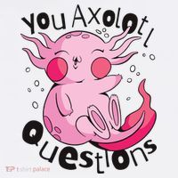 You Axolotl Questions Funny Tall T-Shirt