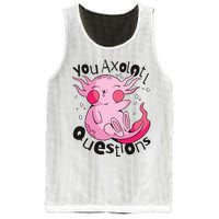 You Axolotl Questions Funny Mesh Reversible Basketball Jersey Tank