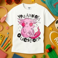 You Axolotl Questions Funny Kids T-Shirt