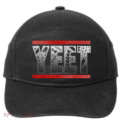 Yeet Apparel Saying 7-Panel Snapback Hat