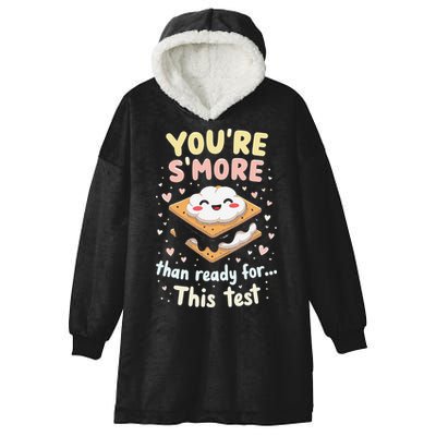 You Are Smore Than A Test Score State Test Day Teacher Hooded Wearable Blanket