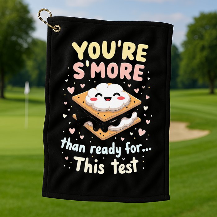 You Are Smore Than A Test Score State Test Day Teacher Golf Towel