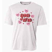 You Are Self Love Hearts Cooling Performance Crew T-Shirt