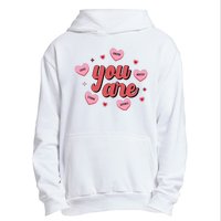 You Are Self Love Hearts Urban Pullover Hoodie