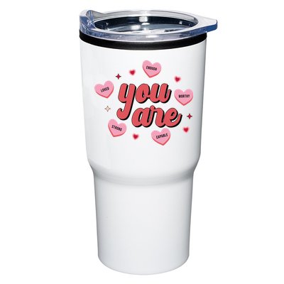 You Are Self Love Hearts Tumbler