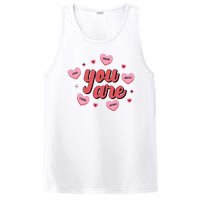 You Are Self Love Hearts PosiCharge Competitor Tank