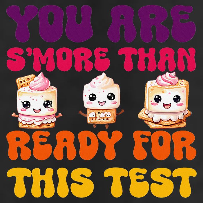 You Are Smore Than Ready For This Test Test Day Cute Smore Golf Towel