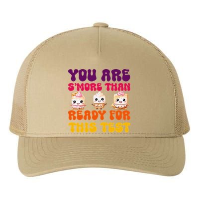 You Are Smore Than Ready For This Test Test Day Cute Smore Yupoong Adult 5-Panel Trucker Hat