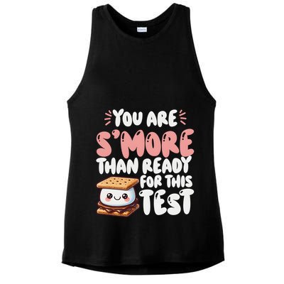 You Are SMore Than Ready For This Test Staar Testing Ladies PosiCharge Tri-Blend Wicking Tank