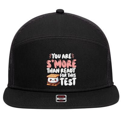 You Are SMore Than Ready For This Test Staar Testing 7 Panel Mesh Trucker Snapback Hat