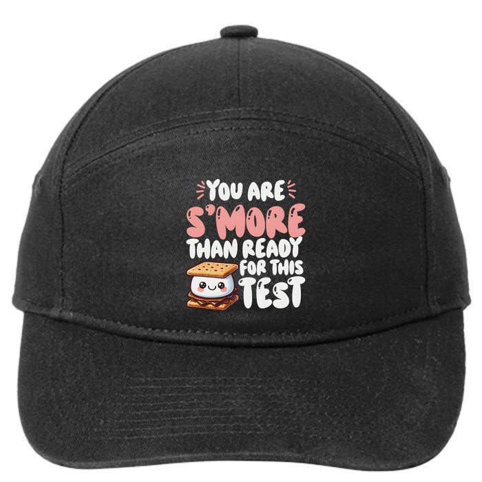 You Are SMore Than Ready For This Test Staar Testing 7-Panel Snapback Hat