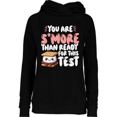 You Are SMore Than Ready For This Test Staar Testing Womens Funnel Neck Pullover Hood