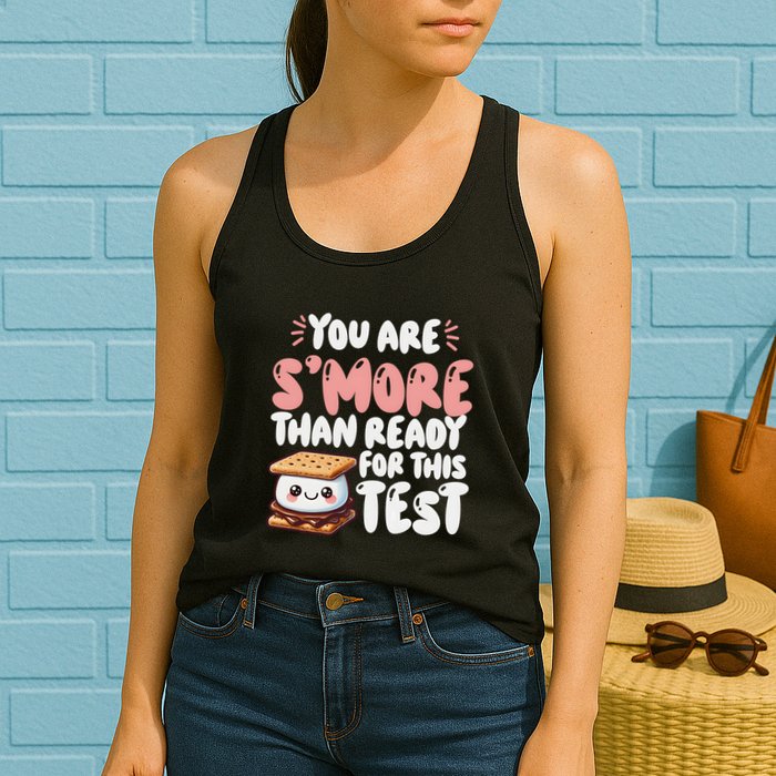 You Are SMore Than Ready For This Test Staar Testing Womens Tank Top