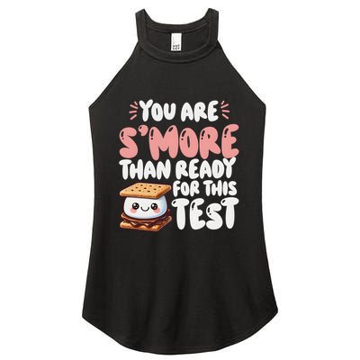 You Are SMore Than Ready For This Test Staar Testing Women's Perfect Tri Rocker Tank