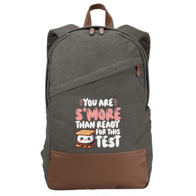 You Are SMore Than Ready For This Test Staar Testing Cotton Canvas Backpack