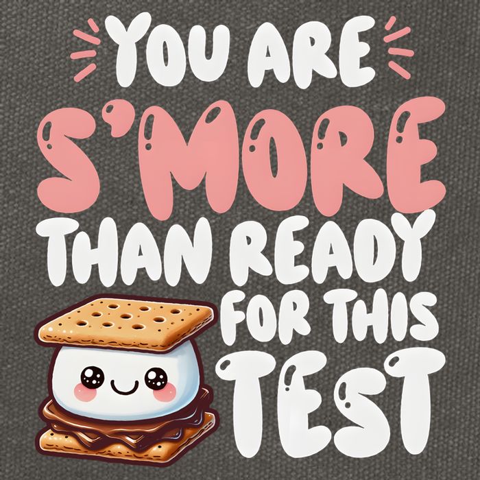 You Are SMore Than Ready For This Test Staar Testing Cotton Canvas Backpack