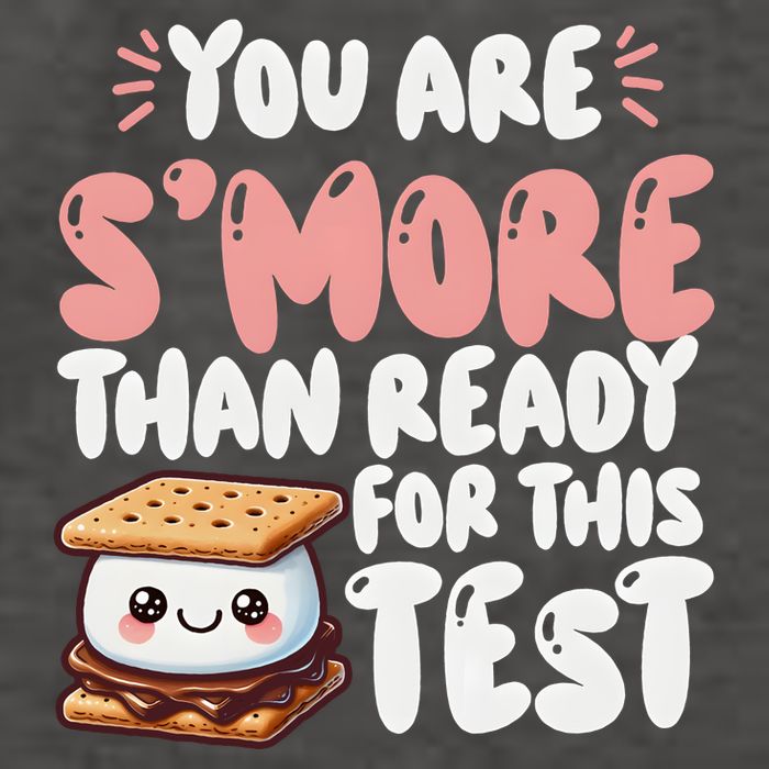 You Are SMore Than Ready For This Test Staar Testing Vector Backpack