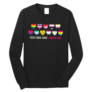 You Are Safe With Me Long Sleeve Shirt