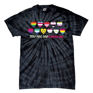 You Are Safe With Me Tie-Dye T-Shirt