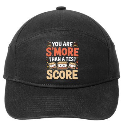 You Are Smore Than A Test Score State Test Day Teacher 7-Panel Snapback Hat