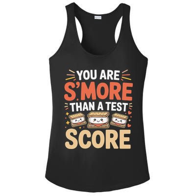 You Are Smore Than A Test Score State Test Day Teacher Ladies PosiCharge Competitor Racerback Tank