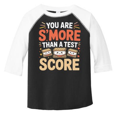 You Are Smore Than A Test Score State Test Day Teacher Toddler Fine Jersey T-Shirt