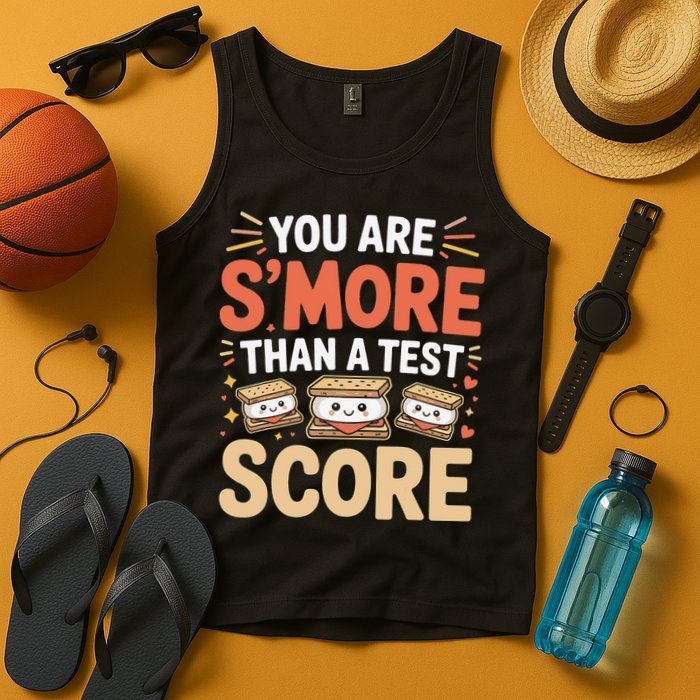 You Are Smore Than A Test Score State Test Day Teacher Tank Top
