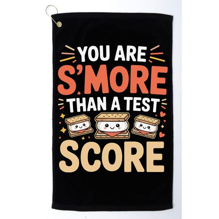 You Are Smore Than A Test Score State Test Day Teacher Golf Towel