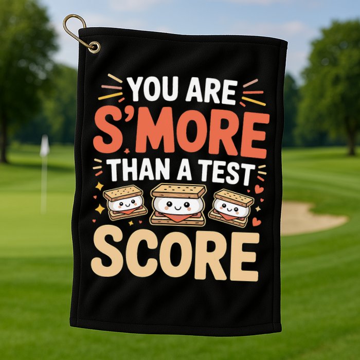 You Are Smore Than A Test Score State Test Day Teacher Golf Towel