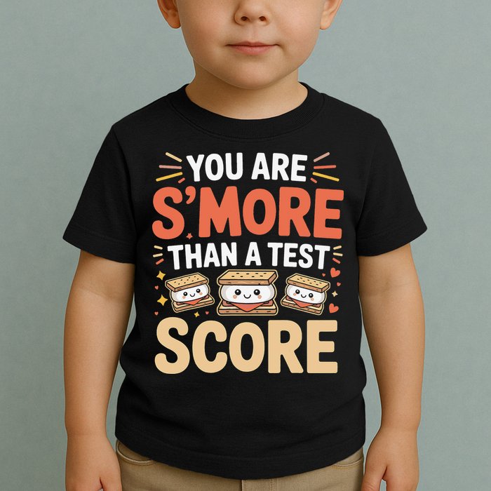 You Are Smore Than A Test Score State Test Day Teacher Toddler T-Shirt