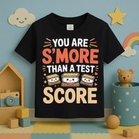 You Are Smore Than A Test Score State Test Day Teacher Toddler T-Shirt