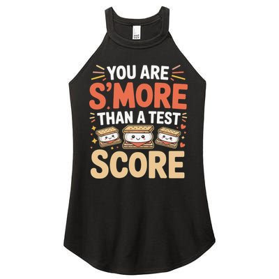 You Are Smore Than A Test Score State Test Day Teacher Women's Perfect Tri Rocker Tank