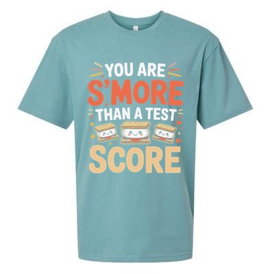 You Are Smore Than A Test Score State Test Day Teacher Sueded Cloud Jersey T-Shirt