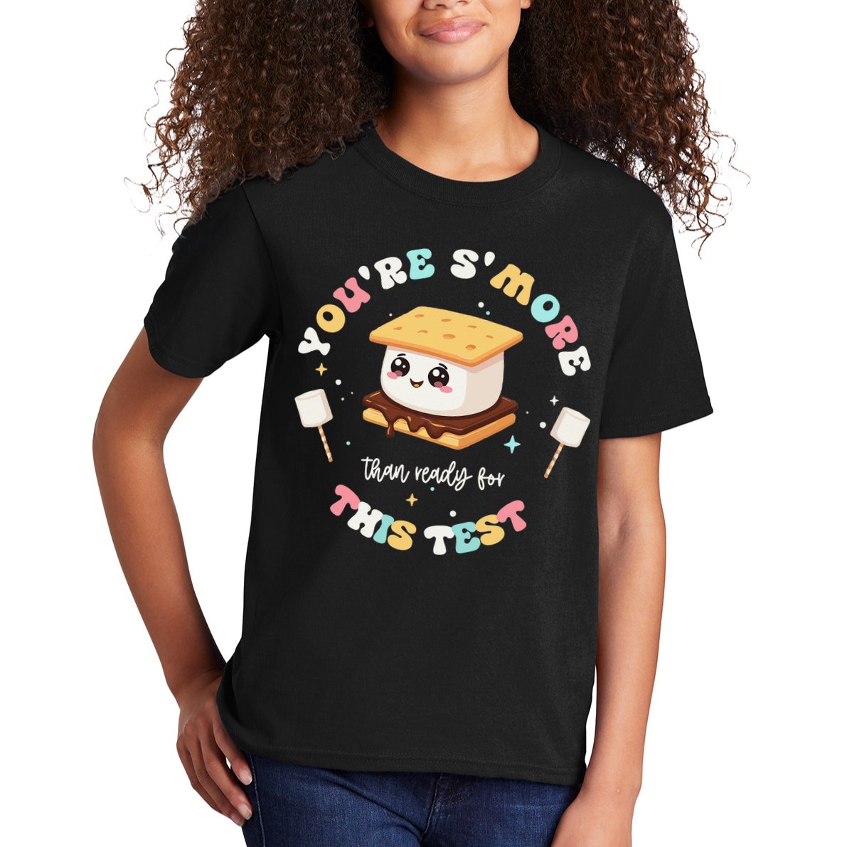 You Are Smore Than A Test Score State Test Day Teacher Kids T-Shirt