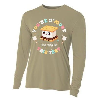 You Are Smore Than A Test Score State Test Day Teacher Cooling Performance Long Sleeve Crew